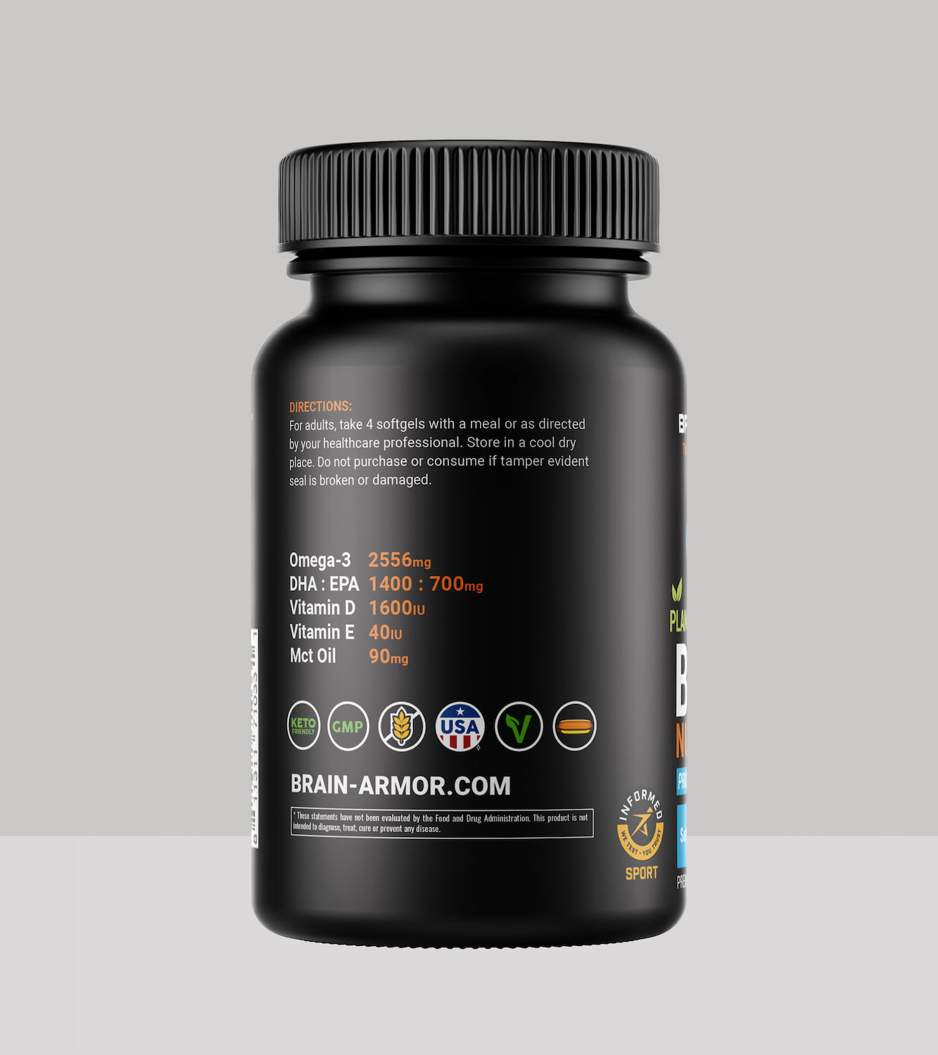 Brain Armor - Professional Strength – Softgels 120ct