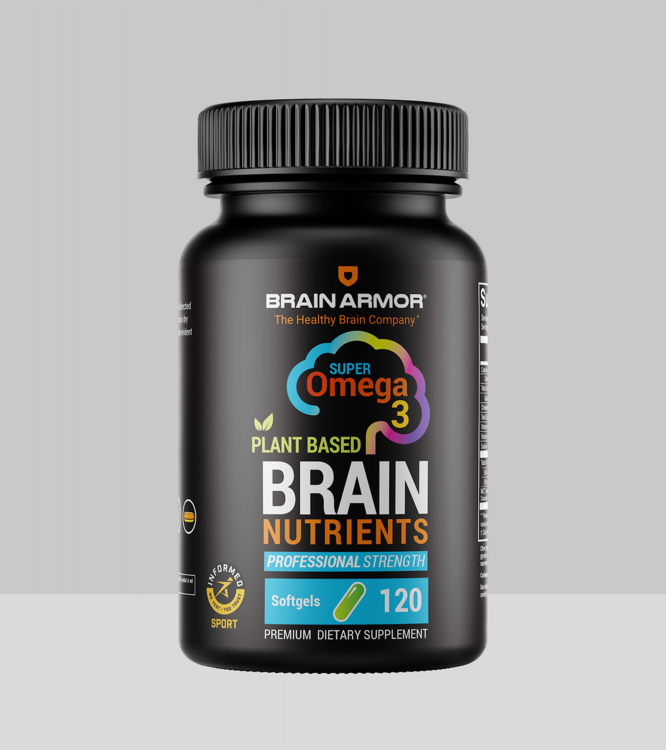 Brain Armor - Professional Strength – Softgels 120ct