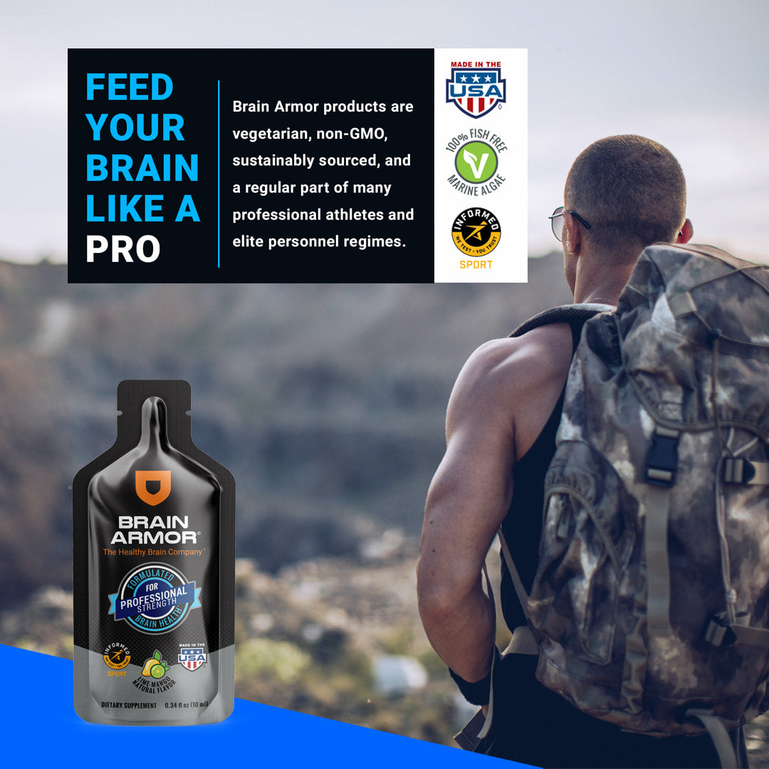 Brain Armor -  Pro Strength – 0.34 fl oz (Pack of 50)